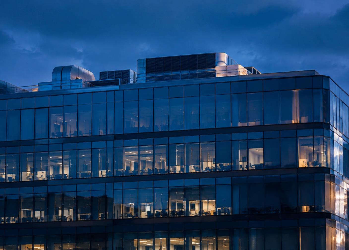 Bâtiment de bureaux moderne