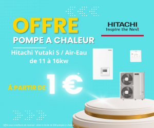Opération pompe a chaleur à partir de 1€